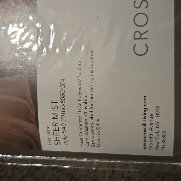 Croscill home tailored panel - Picture 2 of 3